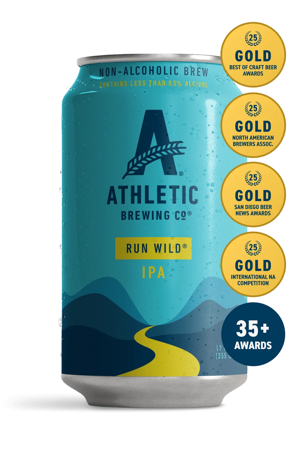 Athletic Brewing Company drinks