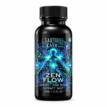 Earth Kava Premium Kava Extract Shots – Zen Flow & Euphoric