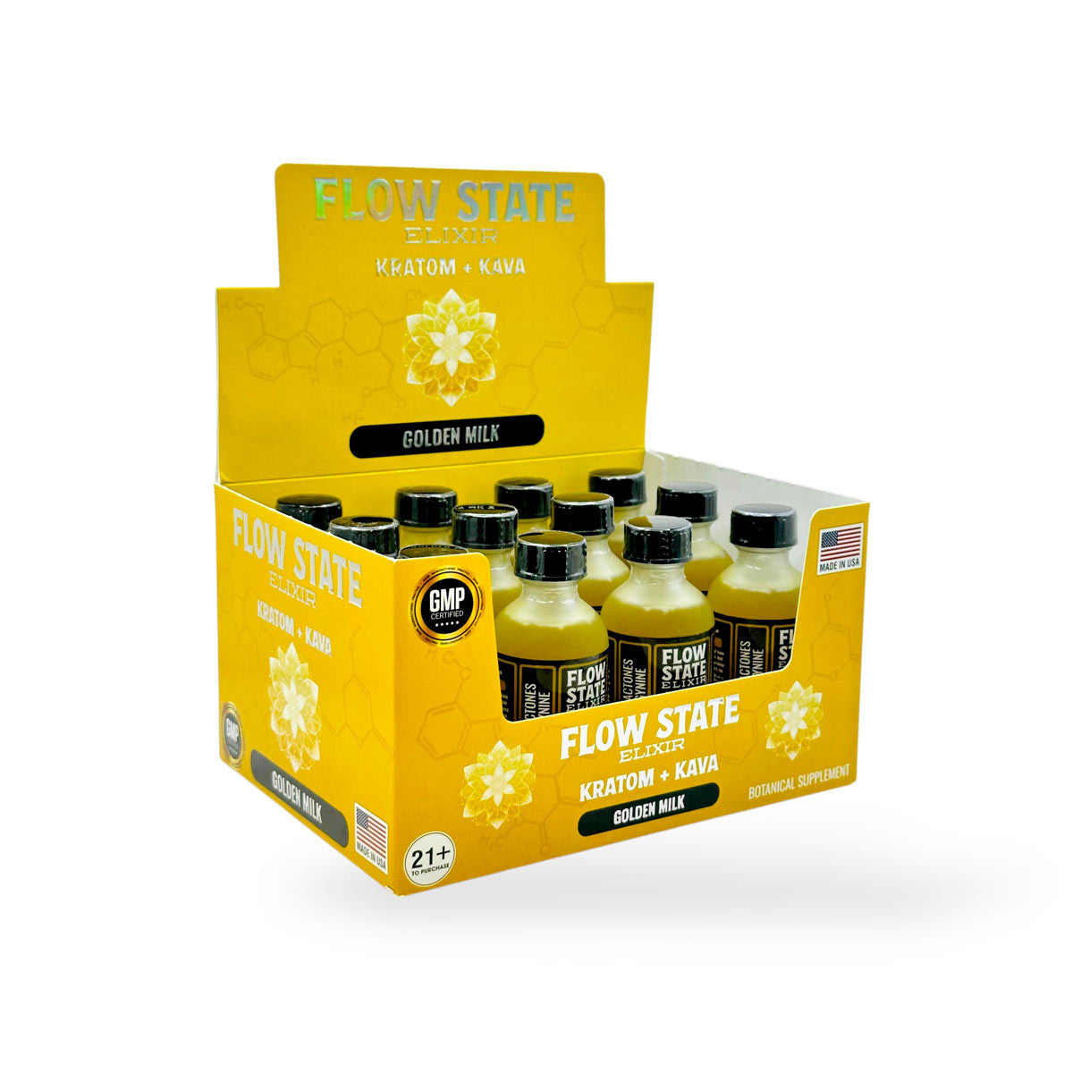 Flow State Elixir Kratom + Kava Shot