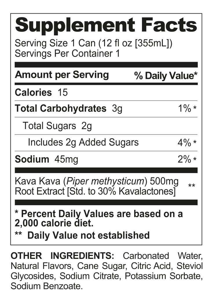 Mitra 9 Kava Seltzer