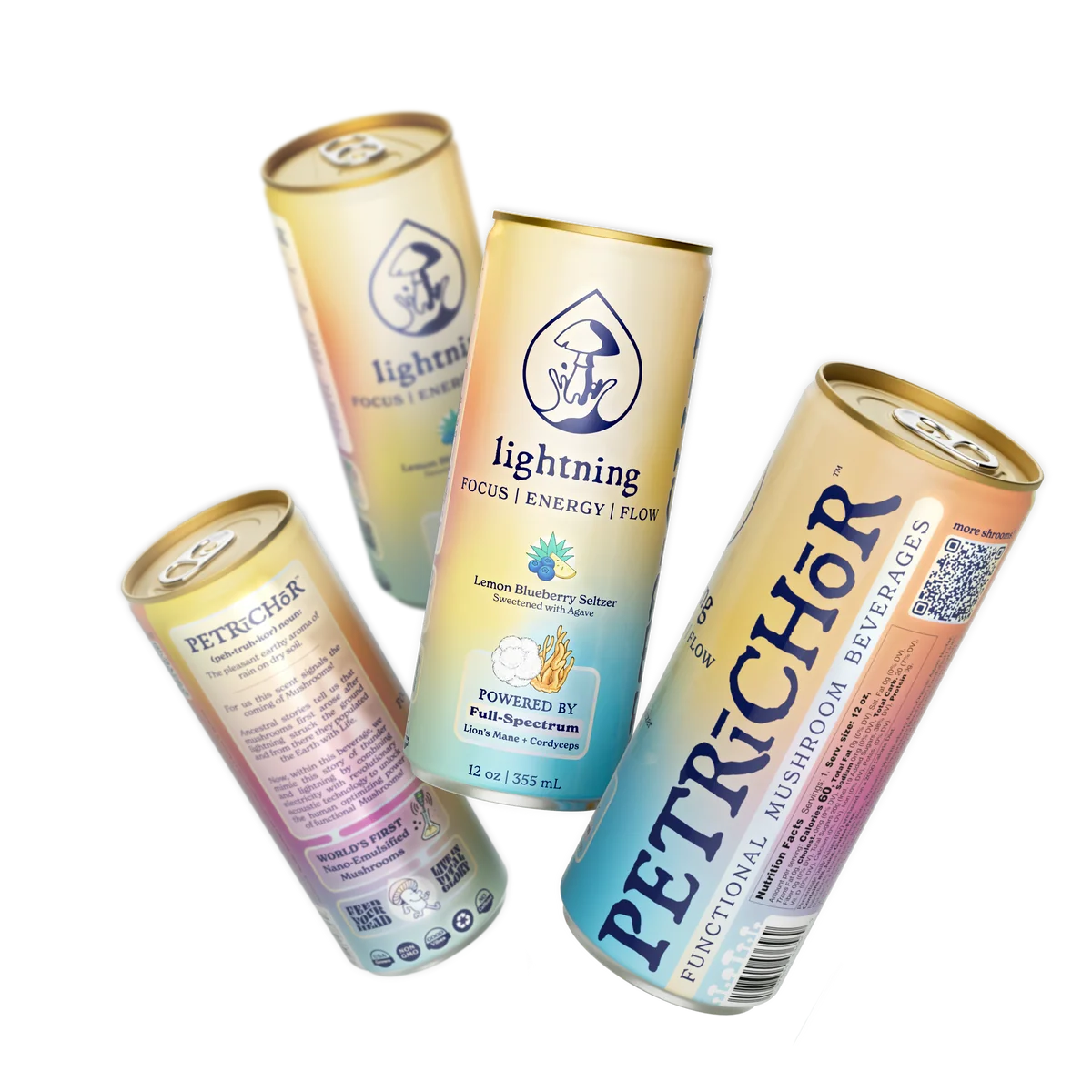 Petrichor Lightning Focus Mood Drink