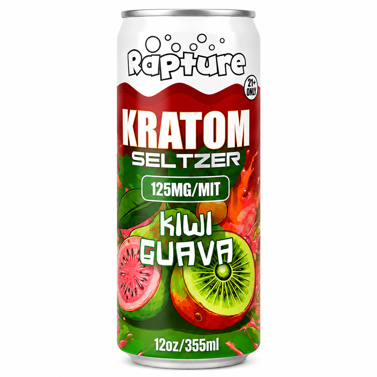 Rapture Kratom Seltzer - 125mg