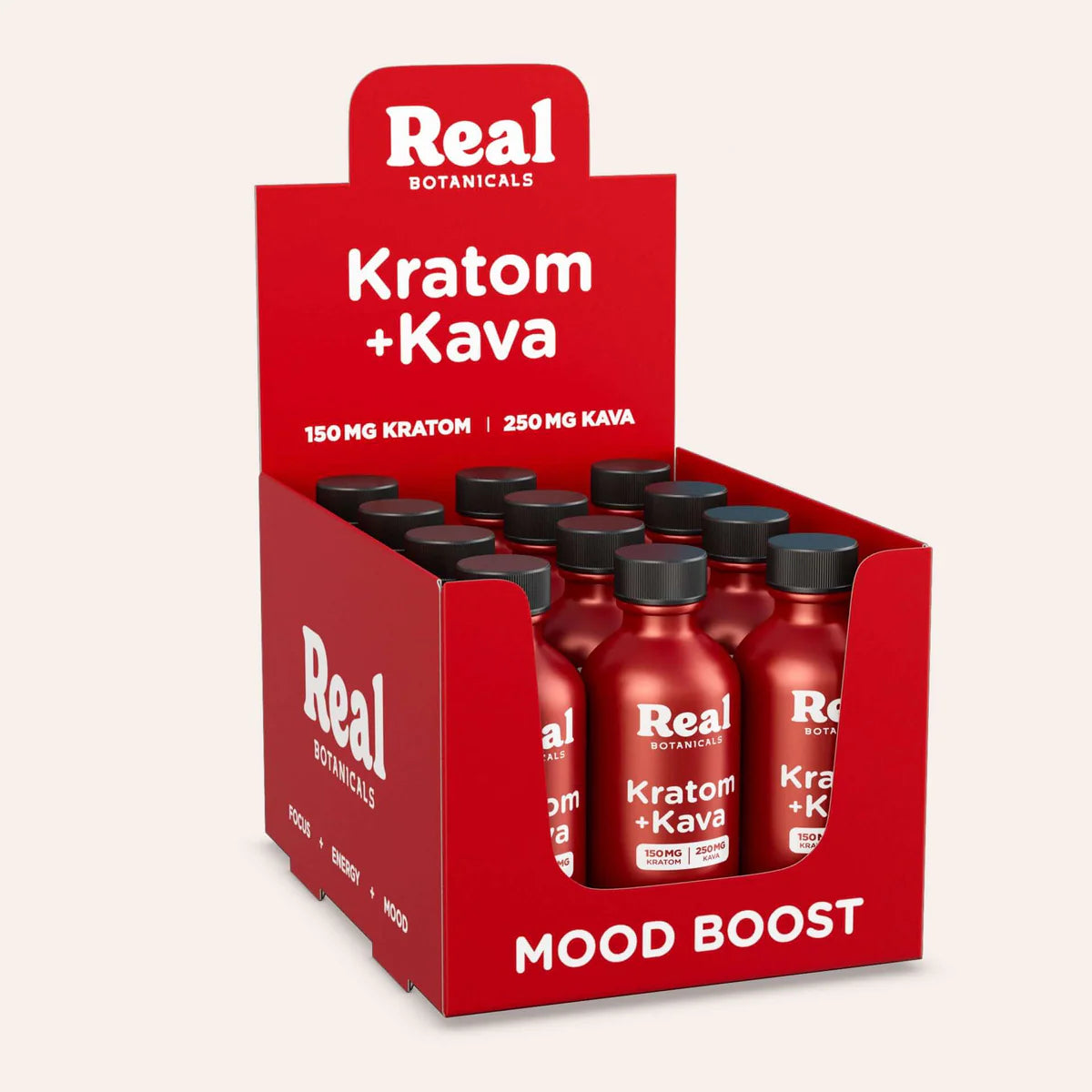Real Botanicals Kratom + Kava Shot