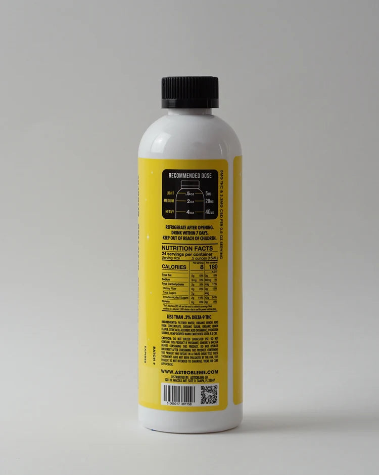 Astro Bliss Extra Strength THC Lemonade