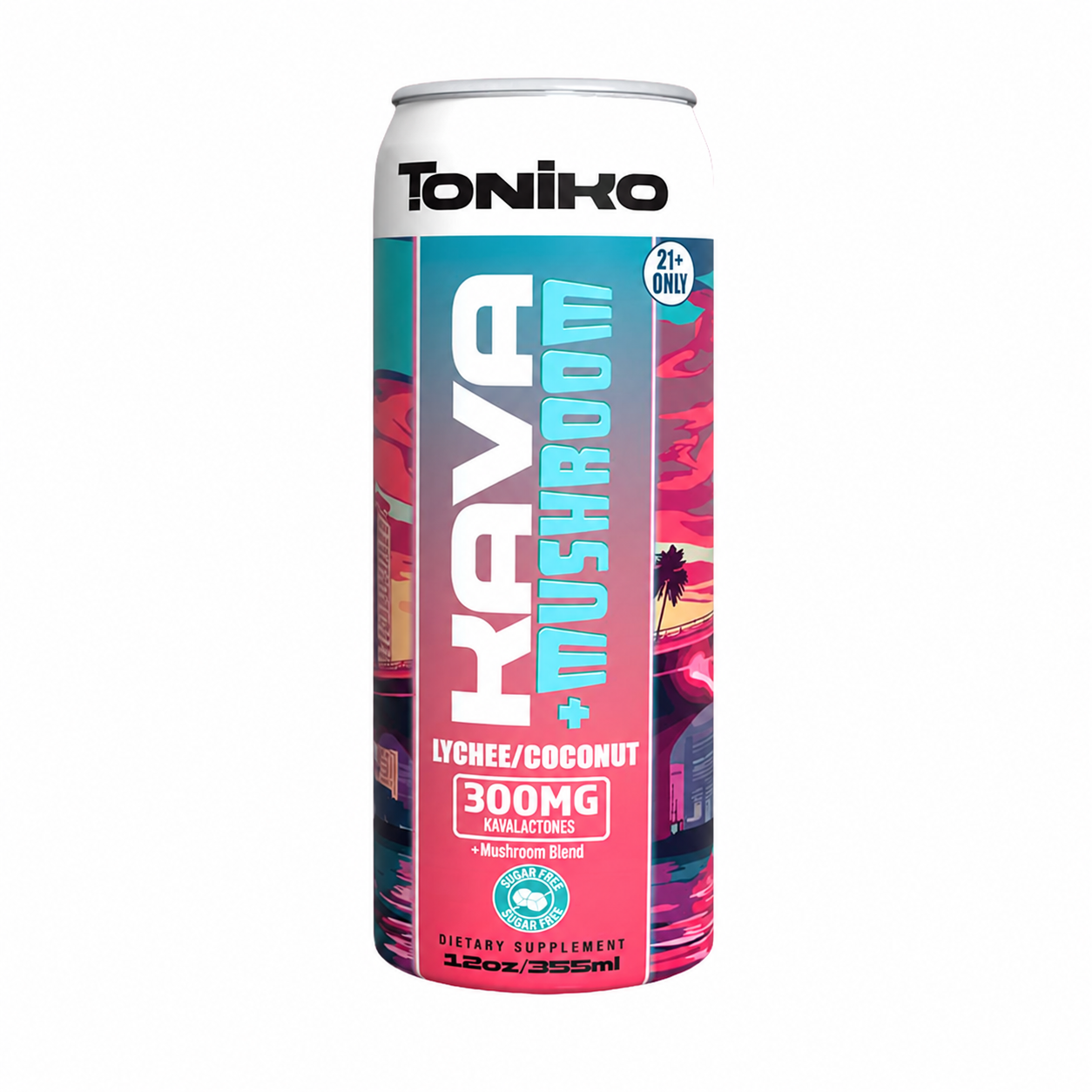 Toniko Kava + Mushroom Seltzer