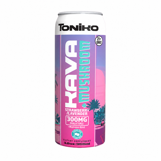 Toniko Kava + Mushroom Seltzer